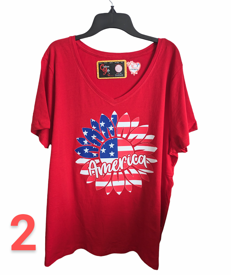 American Pride - Ladies Shirt
