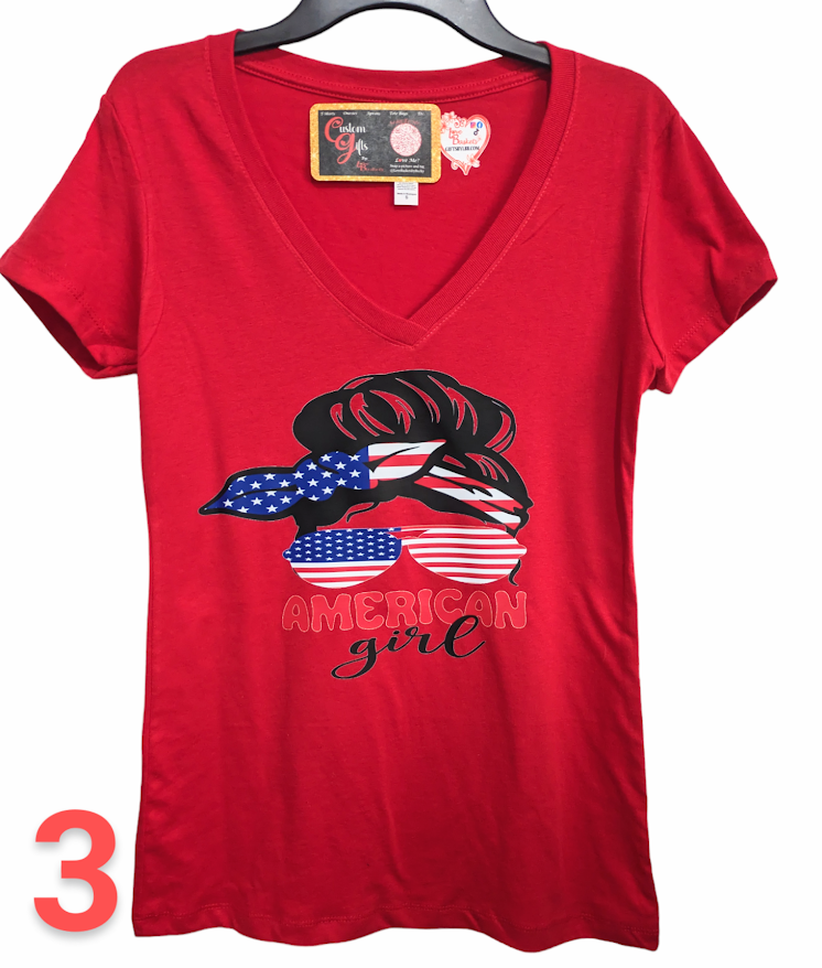 American Pride - Ladies Shirt