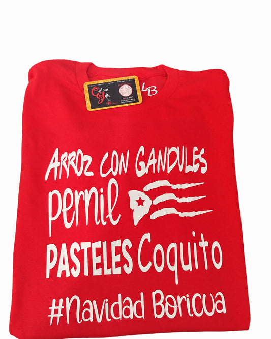 Arroz con Gandules, Pernil... - Unisex Shirt