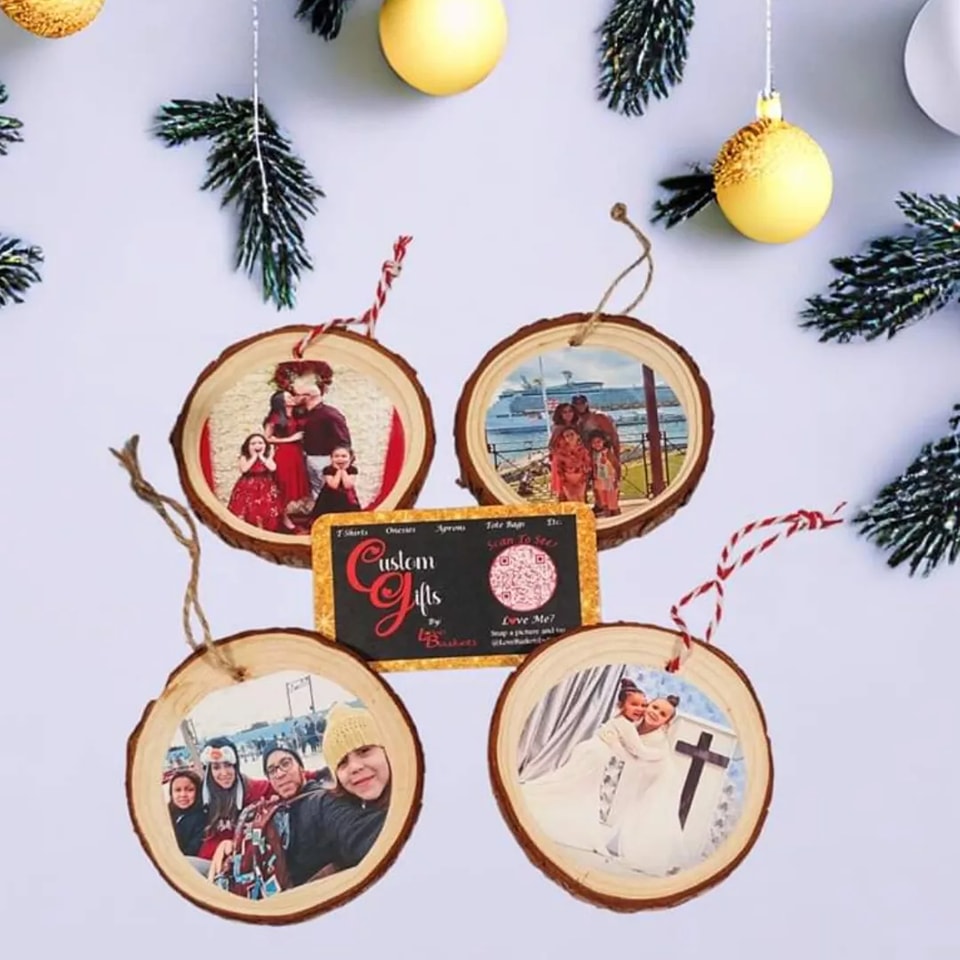 Personalized Wooden Ornaments